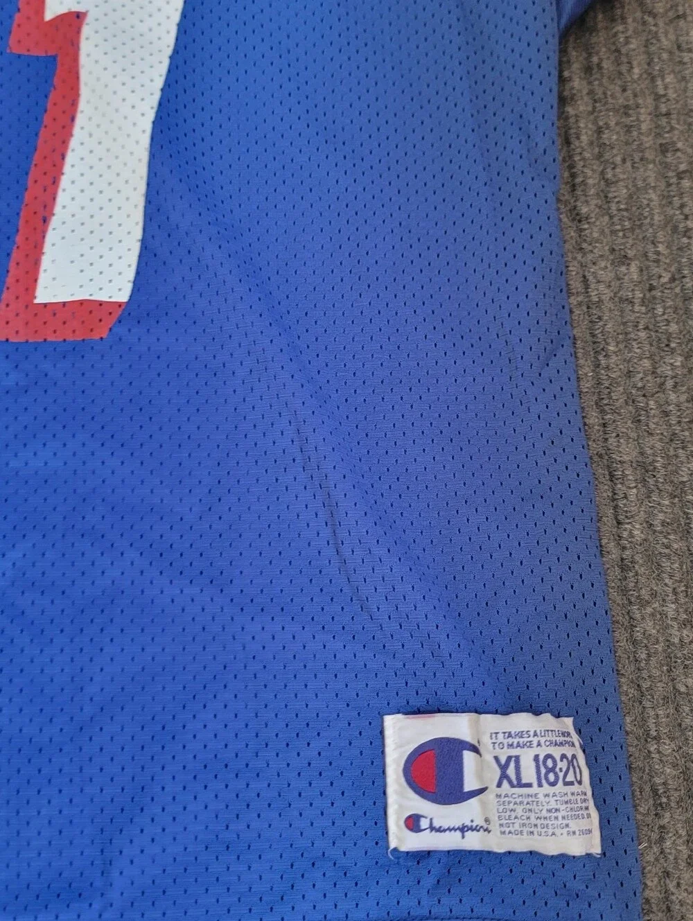 Vintage Patriots Drew Bledsoe Champion Jersey, #11